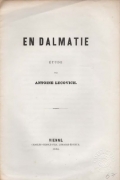 Lucovich Antoine: En Dalmatie